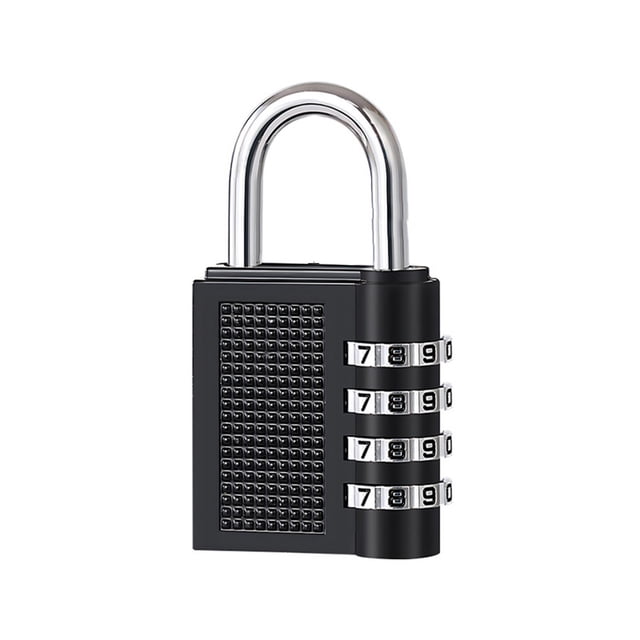 Cadenas à Combinaison de Mots de Passe à 4 Chiffres Valise en Alliage de Zinc Serrure Intelligente à Mot de Passe