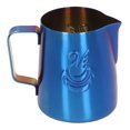 thumbnail image 1 of Pichet Mousseur au Lait, Acier Inoxydable Solide Durable pour le Bleu Crème, 1 of 8