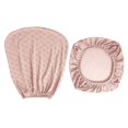 thumbnail image 2 of Rotating Chair Protector Office Chair Cover Stretchable Anti Dust Computer Chair pink, 2 of 8