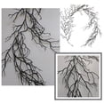 thumbnail image 2 of Halloween Black Withered Rattan Simulation Plant, Artificial Tree Branches 175cm, Fake Rattan for Indoor Decoration, Spooky Scenery Decor 2 Pack, 2 of 9