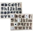 thumbnail image 2 of Creative Beginning Wooden Lowercase Alphabet Puzzle for Kids Ages 3-5 with Tracers & Chalkboard Base, ABC Learning Blocks Printing and Letter Matching Educational Toy, 2 of 9
