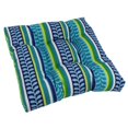 thumbnail image 1 of 19-inch Squared Spun Polyester Tufted Dining Chair Cushion, 1 of 3