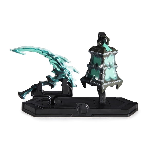 League of Legends, Official Thresh Scythe and Lantern Collectible with Display Base, True Metal Weaponry, First Edition Collectible Grade, Premium Details, Tabletop Size, Ages 12 and Up