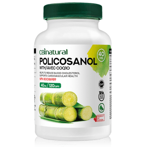 Policosanol 40mg avec CoQ10 30mg 120 Gélules