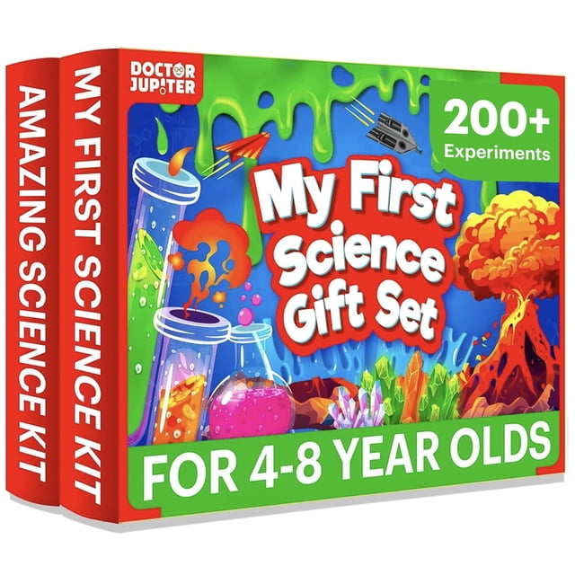 Doctor Jupiter My First Science Gift Set for Kids Ages 4+ | Set of My First Science Kit & Amazing Science Kit | Birthday Gift Ideas for 4-5-6-7-8 Yea