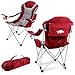 thumbnail image 3 of Picnic Time Reclining Camp Chair - Red (University of Arkansas) Digital Print, 3 of 4
