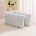 thumbnail image 3 of MARNUR Adjustable Memory Foam Pillow 27.5" x 15.7" with High-Support Removable Layer, Dual-Sided Pillowcase, Checkered Pattern, 3 of 13