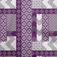 thumbnail image 1 of oneOone Rayon Wine Fabric Block Sewing Material Print Fabric By The Yard 56 Inch Wide, 1 of 5