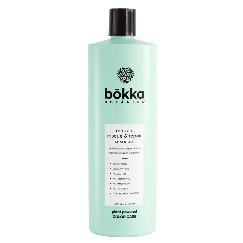 Bokka Botanika Miracle Rescue & Repair Shampoo (32oz/946ml)