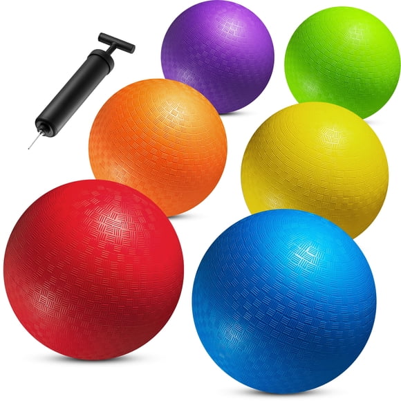 Playground Balls PlayBolt 8.5-inch for Kids & Adults (Pack of 6)