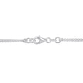 thumbnail image 2 of Miabella Heart Cham Double Strand Necklace in Sterling Silver, 2 of 5