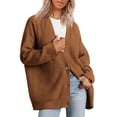 thumbnail image 1 of Styesk Cardigan pour Femmes Cardigan Tricoté à Boutons à Manches Longues, Coupe Ample et Tendance pour Femmes, 1 of 8