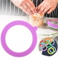 thumbnail image 1 of Silicone Jar Gaskets 3.7Inch, Replacement Airtight Seals Jar Sealing Rings for Regular Mouth Canning Jars(Purple), 1 of 9