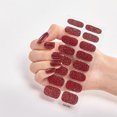 thumbnail image 1 of LSLJS 16 Small Nail Art Stickers Solid Color Glossy Nail Stickers, Home Accessories, 1 of 4