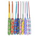 thumbnail image 3 of Crochet Hook Set,9Pcs Crochet Hook Set Ergonomic Crochet Hooks Crochet Set Finest Materials, 3 of 8