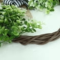 thumbnail image 3 of Unique Last Name Year Round Front Door Wreath With Bow Welcome Sign Garland 26 Letter Farmhouse Wreath For Front Door Spring All Seasons Outside Hanger, 3 of 3