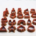 thumbnail image 4 of Polymer Clay Jewelry Making,142 Pcs Polymer Clay Polymer Clay Cutters Set Clay Earring Cutters True Excellence, 4 of 8