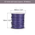 thumbnail image 2 of Unique Bargains Beading Thread Bracelet Weave Bead Craft Cord 3mm 39M/Roll (42-Yards) Decorative String, Purple, 2 of 7