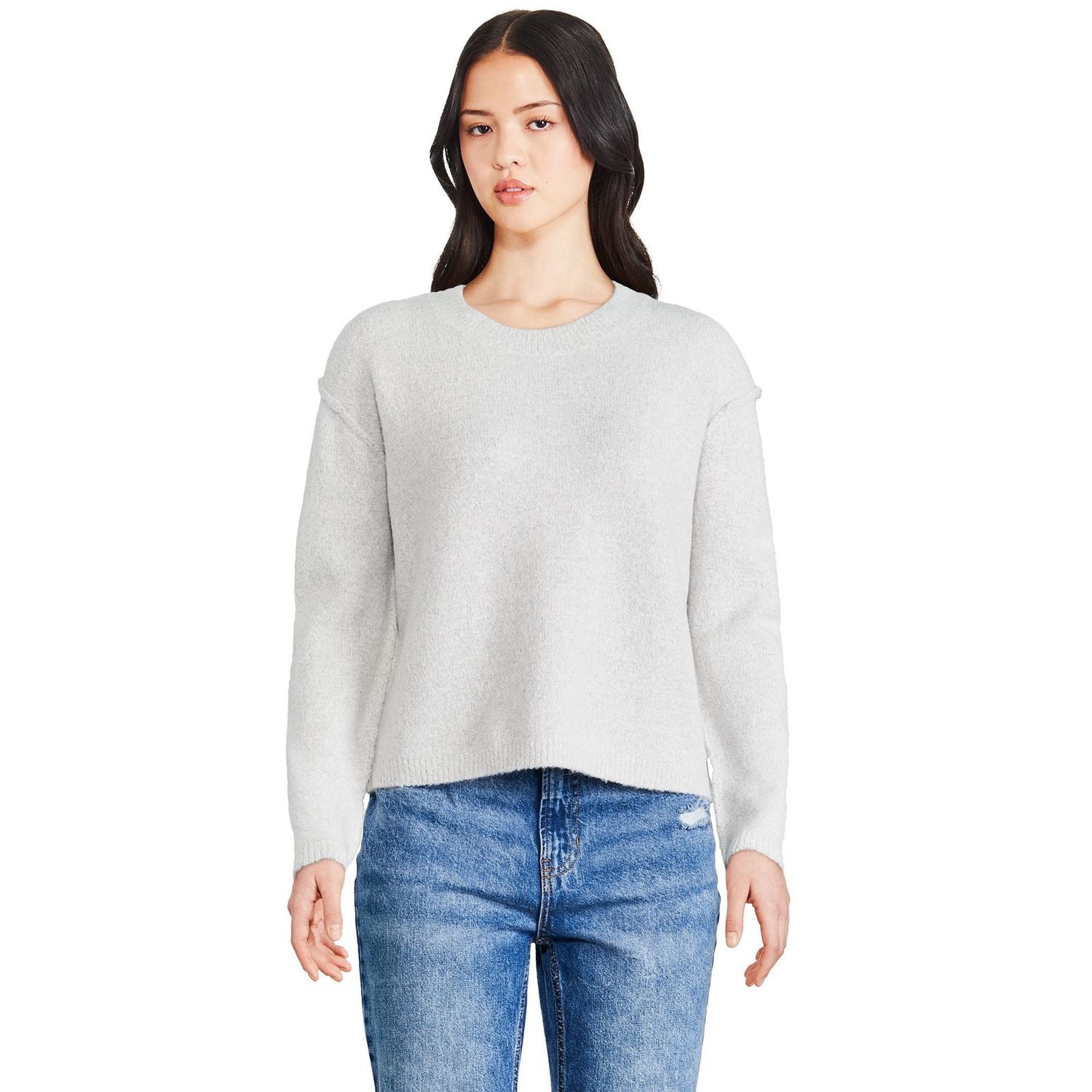 George Women's Mossy Crew Neckline Sweater