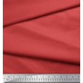thumbnail image 2 of Soimoi Orange Moss Georgette Fabric Cross & Geometric Printed Fabric 1 Yard 42 Inch Wide, 2 of 3