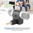thumbnail image 2 of Peahefy 3.5mm Mini Mic Digital Stereo Microphone Professional Handheld External Wireless Microphone, 3.5mm Microphone, Wireless Microphone, 2 of 8