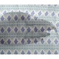 thumbnail image 4 of oneOone Viscose Chiffon Fabric Diamond & Paisley Block Print Fabric By The Yard 42 Inch Wide, 4 of 4