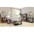 thumbnail image 4 of Convenience Concepts Table Console Oxford, Fini Bois Cerisier et Noir, 4 of 5