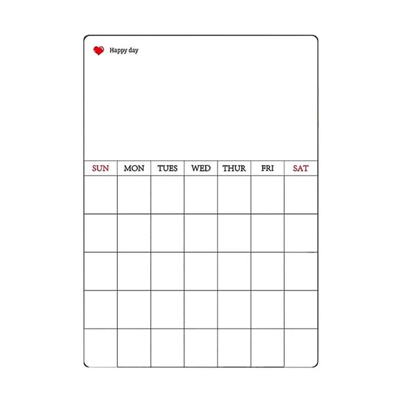 Autocollant Magnétique pour Réfrigérateur Tableau de Messages Taille B Matériau Plastique 180G Poids 14.96 X 11.81 Pouces Inclut Stylo Tableau Blanc