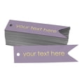 thumbnail image 1 of Darling Souvenir Your Text Here Party Bottle Tag Real Gold Foil Personalized Favor Hang Tags Pack Of 50, 1 of 1