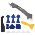 thumbnail image 3 of Caulking Finisher Tools Plastic Glass Glue Scraper Sealing Grouting Caulk Nozzles Kit, 3 of 14