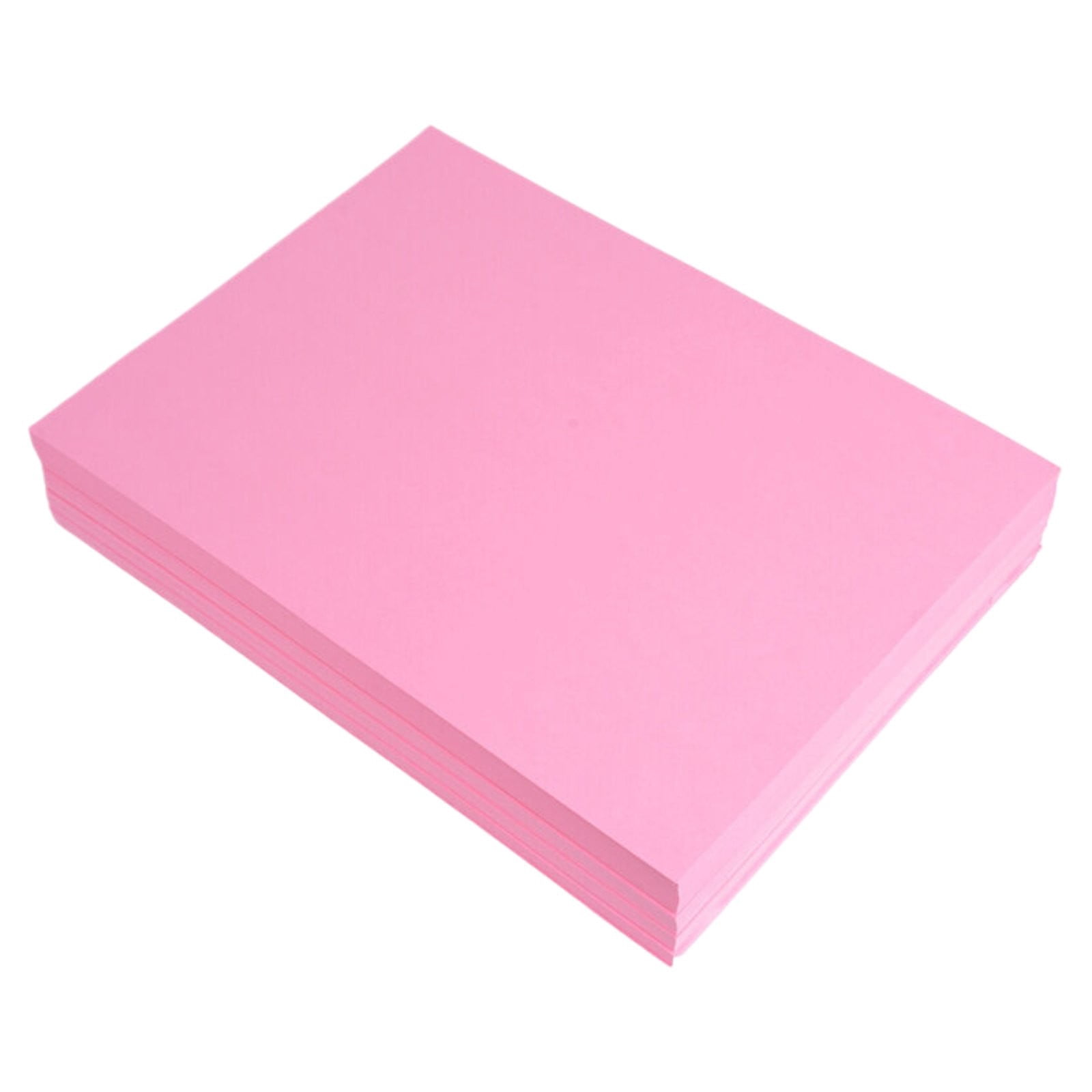 Pink Copy Printing Paper, 8.27 X 11.69 inch Colored Printer Papers, Pink Construction Paper for Card Making Scrapbooking School Office Party DIY Craft, 100 Sheets