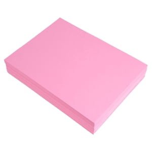 Pink Copy Printing Paper, 8.27 X 11.69 inch Colored Printer Papers, Pink Construction Paper for Card Making Scrapbooking School Office Party DIY Craft, 100 Sheets