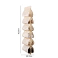 thumbnail image 3 of LSLJS Hanging Shoe Organizer for Closet With 12 Large Pockets Roating Hanger for Storage Mens Shoes, Clothes,Also Can Used As Travel Shoe Rack Hanging, Laundry Basket, 3 of 6