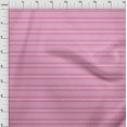 thumbnail image 3 of oneOone Cotton Poplin Fabric Chevron Block Print Fabric By The Yard 42 Inch Wide, 3 of 4