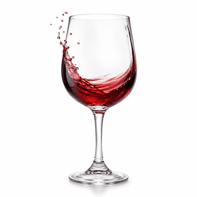 Tradeopia Giant Wine Glass, Large Clear Glass for Parties, Celebrations, Gifts, Weddings, Birthdays & Home Bar Decor