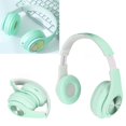 thumbnail image 4 of Over Ear Headphone, Adjustable Headband Noise Reduction  Headset Stable  For Tablet For Phone Pink,Yellow,Green, 4 of 8
