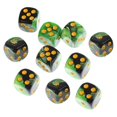 thumbnail image 3 of Acrylic Six Sided Dices Set Party Toys 12mm D6 Opaque for Role Playing RPG Board Game Math Teaching vert, 3 of 6