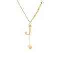 thumbnail image 1 of Pendentif Alphabet 26 Lettres Collier Lettre Initiale Mode pour Femmes I3Q8, 1 of 9
