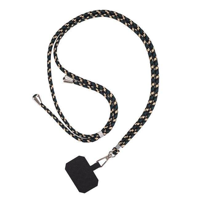 XZNGL Neck Mobile Phone Lanyard Universal Phone Lanyard Patch Nylon Patch Phone Lanyard Adjust Straps Net Red Fashion Mobile Phone Lanyard Hanging Neck Safe and Lost Fixed Card