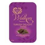 Walker’s Turkish Delight avec boîte de chocolat au lait, 270g