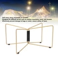 thumbnail image 3 of Folding Cooler Stand, High Strength Stainless Steel Water Proof Foldable Fridge Ice Box Holder Prevent Sinking Stable Non Slip Ice Box Holder Rack with Storage Bag for Camping, 3 of 7