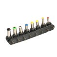 thumbnail image 2 of Amdohai Adaptateur d'Alimentation Universel pour Ordinateur Portable 96W 8 Pcs vers 24V Prise Portable Réglable, 2 of 7