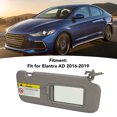 thumbnail image 4 of Sun Visor, 85220 F0100TTX Simple Installation Passenger Side Sun Visor Durable with Makeup Mirror for Elantra AD 2016 To 2019, 4 of 8