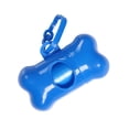 thumbnail image 1 of Bone Shape Pet Waste Bag Dispenser Portable Dog Poop Holder Outdoor Garbage Organizer Leakproof Durable Poop Bags for Dogs, 1 of 2