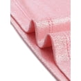 thumbnail image 5 of INSPIRE CHIC Women's Party Metallic Textured Short Sleeve Shiny Multicolor Top Light Pink S, 5 of 5