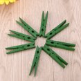 thumbnail image 3 of 40pcs Durable 2.9 Inch Wooden Clothespins Clothes Pegs Pins (Green), 3 of 8