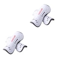 thumbnail image 3 of Baohd Durable Construction Veau Protecteur pour Adulte Formation de Football Réglable Jambe de Protection Manches Adolescent Blanc 2Set, 3 of 6