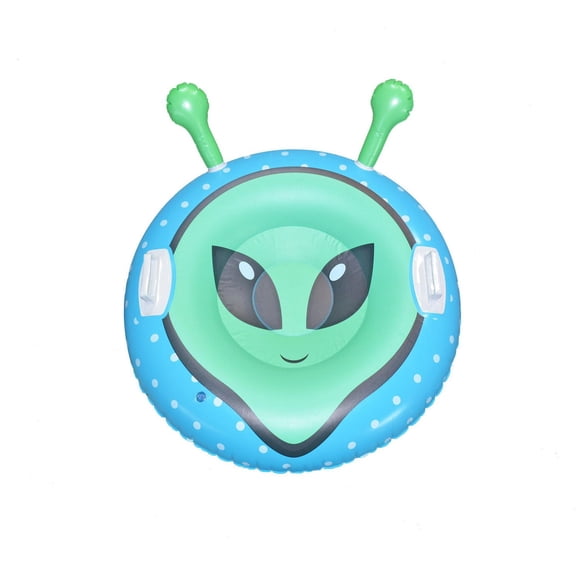 Pathfinder 39" Green Alien Inflatable Snow Tube