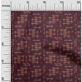 thumbnail image 1 of oneOone Viscose Jersey Fabric Geometric Kasuri Decor Fabric Printed BTY 60 Inch Wide, 1 of 5