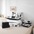 thumbnail image 5 of YST Leopard Print 7 Pcs Comforter Set King,Striped Bedding Sets for Adult,Animal Skin Texture Bed in A Bag,Modern Abstract Reversible Bed Sets with Flat Fitted Sheet,Pillow Shams, 5 of 5